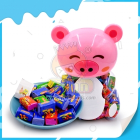 chicle de vaso de burbujas