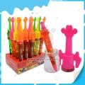Caramelo en aerosol con forma de espada, sabor afrutado y certificado Halal 