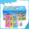 Artículo popular: palito de caramelo de mosca con sabor a fruta CC con rompecabezas para niños 