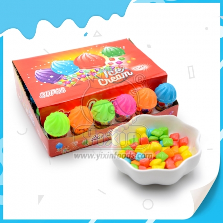 chicle con forma de helado
