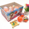 Juguete de baloncesto con caramelos en caja para niños y niñas, agridulce. 