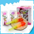 Venta al por mayor de dulces chinos, nueva piruleta con forma de rosa, dulces halal 