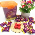 Chicle diferentes sabores hamburguesa con centro relleno de mermelada chicle 