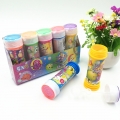 Botella de plástico con tapa de laberinto para juegos de 60 ml, 5 unidades, interesante caja de juguetes de verano, con burbujas de jabón y agua. 