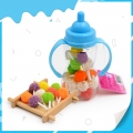 Caramelos gomosos de gelatina de arándano halal para biberones para niños 