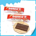 Venta caliente 20 piezas de galletas de crema de chocolate negro en un bonito embalaje 
