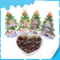Venta al por mayor de caramelos de chocolate rellenos de árbol de Navidad 