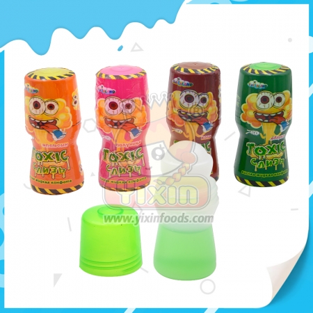 caramelo líquido en forma de rodillo
