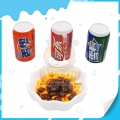 Mini chicle de 7 g con sabor a cola dulce y Sprite 