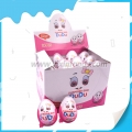 Huevo sorpresa de galleta y chocolate favorito de Dudu Girl de 15 g 