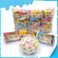 Malvavisco suave de fruta con forma de corazón en bolsa de plástico 