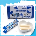 70 caramelos masticables suaves con sabor a leche blanca 
