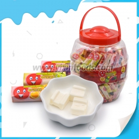 caramelo de leche masticable