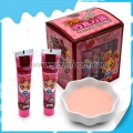 20 g de mermelada de chocolate con sabor a fresa dulce en tubo 