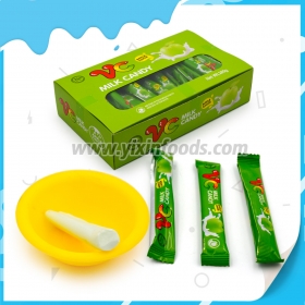 caramelo de leche masticable