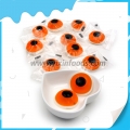 Delicioso malvavisco con sabor a naranja y relleno de mermelada 