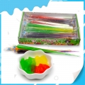 Caramelo líquido de mermelada con sabor a múltiples frutas en barra larga 