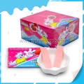 5 chicles con sabor a fresa 