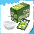 Zumo en polvo sabor manzana, envase individual de 10 g. 