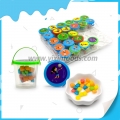 Mini chicles de frutas en barril pequeño 