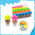 Chicle en frasco con forma de helado 
