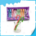Venta caliente de bastones de caramelo navideños en caja 