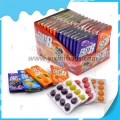 Caramelos duros de frutas de 4 sabores 