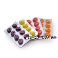 Caramelos duros de frutas de 4 sabores 
