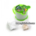 Vaso mágico de juguete 2 en 1 para hacer dulces 