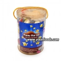 50 tazas de galletas de chocolate en frasco 