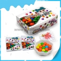 Caja halal con frijoles de chocolate y juguete 