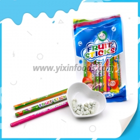 caramelos de palito de fruta