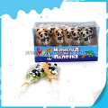 2020 Mayorista Panda Fruit Gummy Lollipop Candy Panda Chewy Candy 