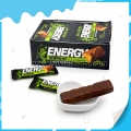 Galleta energética de chocolate en envase individual 