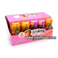 Caja halal con mermelada de frutas, juguetes y dulces. 