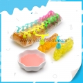 Spray de frutas de colores OEM, caramelo en aerosol para motocicleta, dulce líquido en aerosol para caramelo 