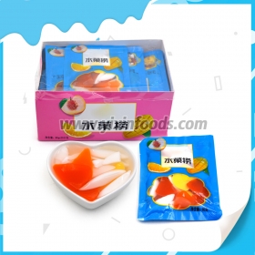 Gelatina de fruta natural