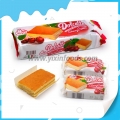 Pastel horneado Pastel de capas de cereza Pastel de crema de cereza 