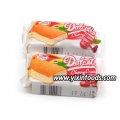 Pastel horneado Pastel de capas de cereza Pastel de crema de cereza 