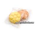 Panqueque de huevo con sabor a yema de huevo salada 