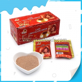 bebida de chocolate en polvo