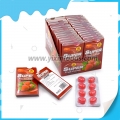 Caramelos duros con sabor a fresa y súper fruta halal 