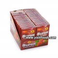 Caramelos duros con sabor a fresa y súper fruta halal 