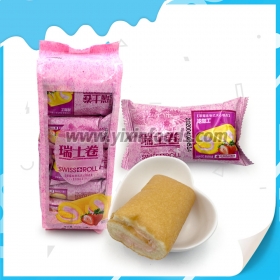 pastel de rollo suizo