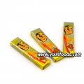 Chicle de plátano halal con tatuaje 