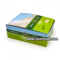 Caramelos de leche en tabletas en caja de embalaje de caramelos de leche 