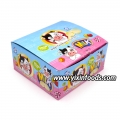 Caramelos de leche en tabletas en caja de embalaje de caramelos de leche 