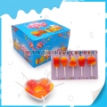 Piruleta de fiesta feliz con sabores surtidos 