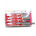 Caramelos ácidos de fresa, palitos de cinturón coloridos, caramelos ácidos 