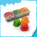 Gelatina de fruta real Halal con sabor a fruta 